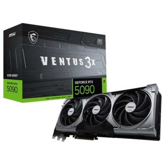 MSI GeForce RTX 5090 32G Ventus 3X OC | Prix le plus bas au Maroc | MajesTech