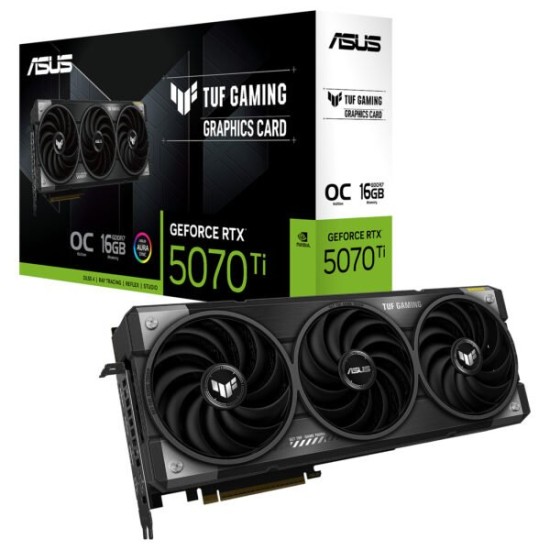 ASUS TUF Gaming GeForce RTX 5070 Ti 16GB OC 3X - Prix Maroc Pas Cher | MajesTech
