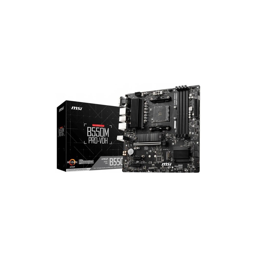 MSI B550M PRO-VDH Motherboard - Unleash Your Gaming Potential
