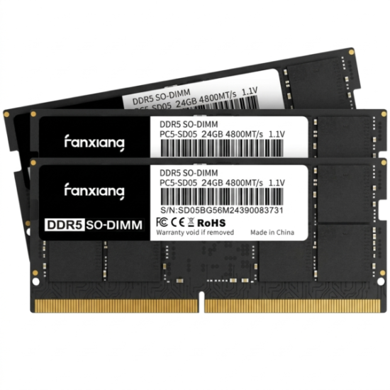 FANXIANG DDR5 SO-DIMM 24GB 4800 MHz – BOX - Acheter | Prix Maroc | MajesTech