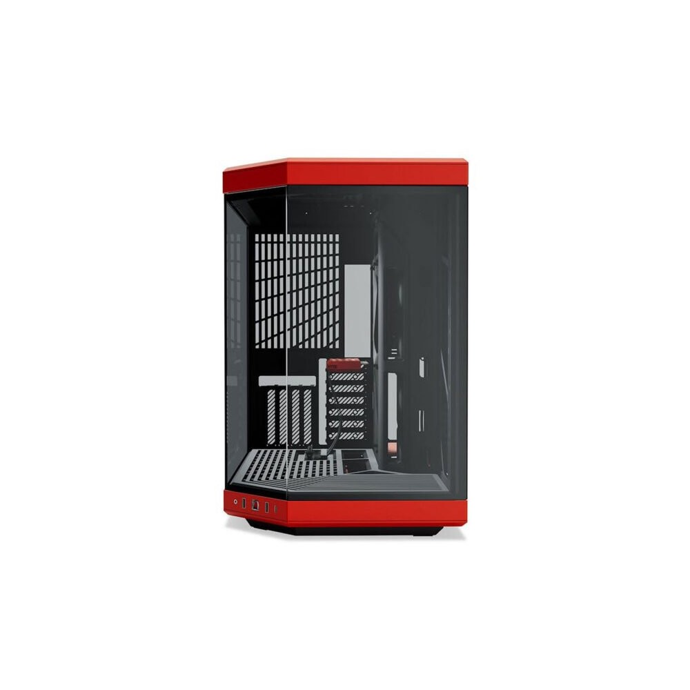 HYTE Y70 | Casse-noyau Panoramic BLACK RED | Acheter au Maroc