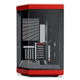 HYTE Y70 | Casse-noyau Panoramic BLACK RED | Acheter au Maroc