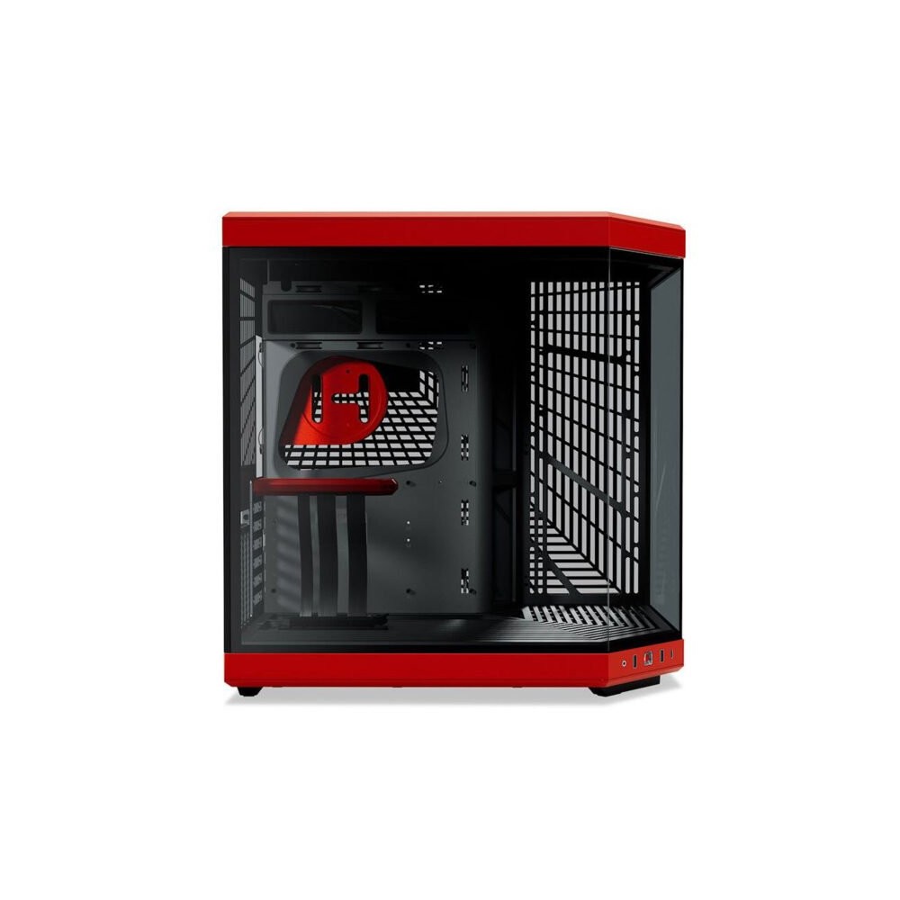 HYTE Y70 | Casse-noyau Panoramic BLACK RED | Acheter au Maroc