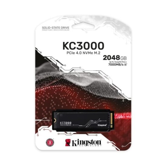 2TB SSD Kingston KC3000 Gen4 NVMe PCIe 4.0 - Acheter au Maroc | MajesTech