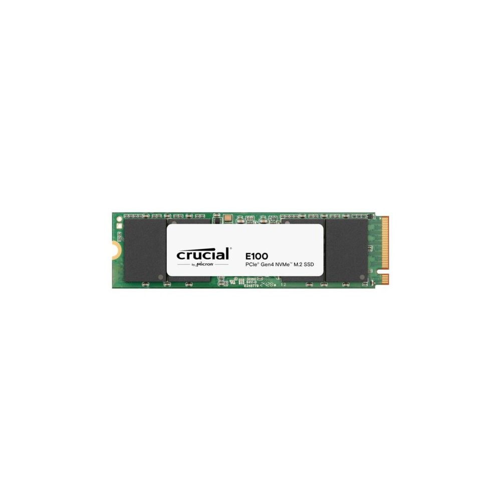 Crucial E100 1TB SSD NVMe M.2 - Prix Maroc | MajesTech