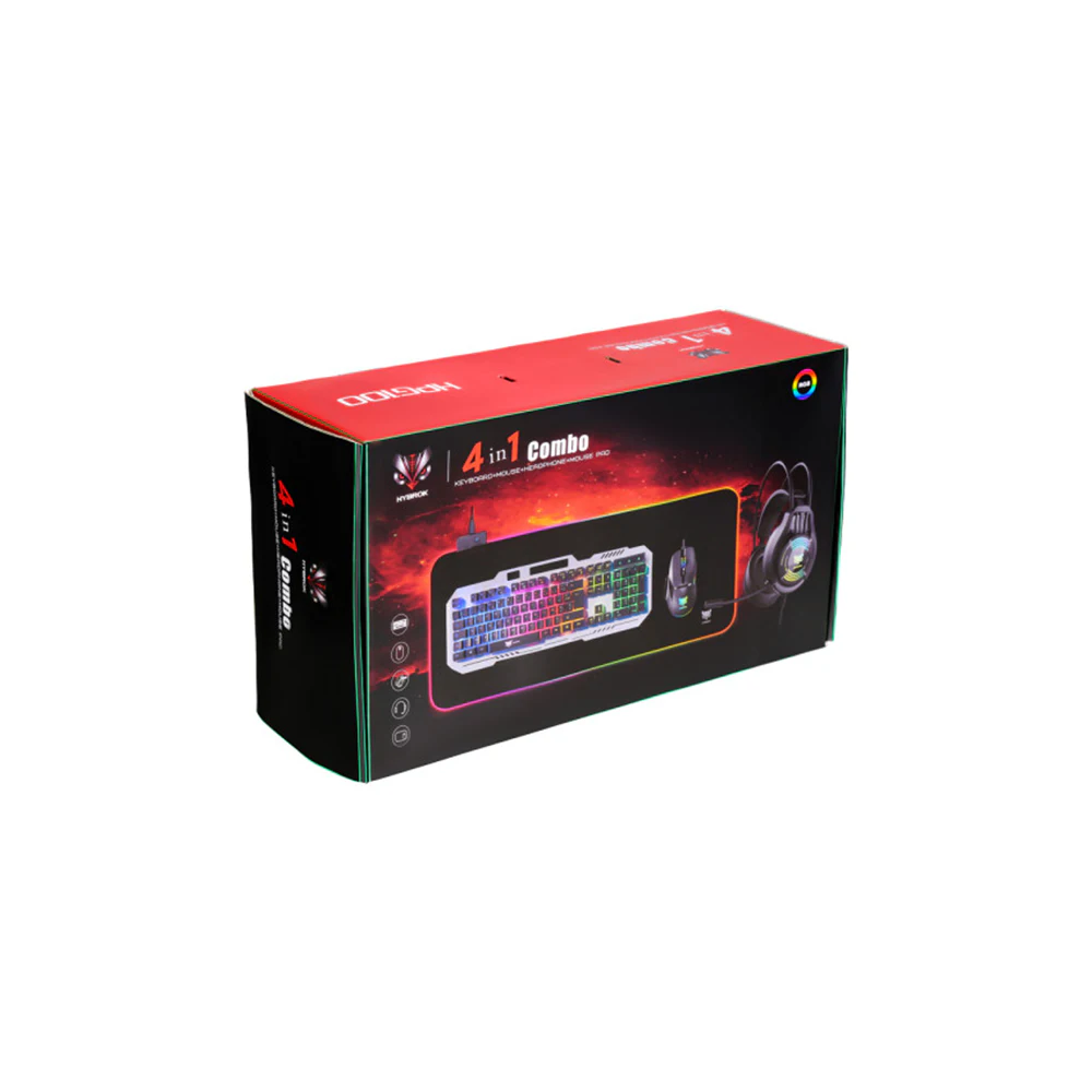Pack 4 en 1 Hybrok HPG100 - Acheter au Maroc | MajesTech