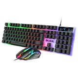 BAJEAL T350 BLACK Pack Clavier & Souris RGB Acheter Prix Maroc | MajesTech