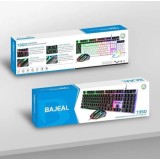 BAJEAL T350 WHITE Pack Clavier Souris RGB - Acheter au Maroc Prix