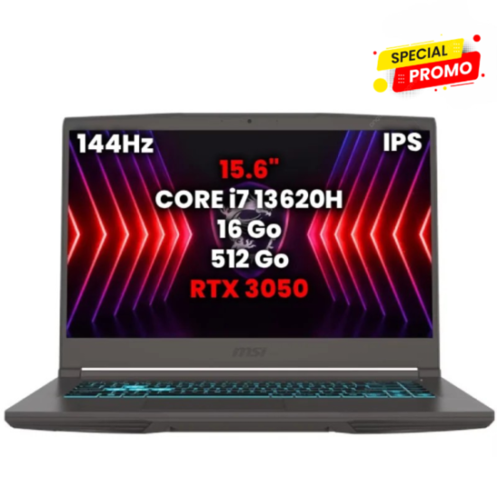 MSI Thin B13UC-3233MA, Prix Maroc Intel Core i7 RTX 3050 | MajesTech
