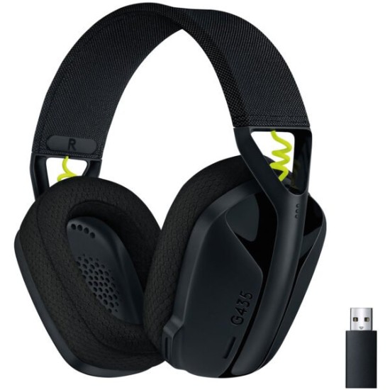 Logitech G435 Noir Casque Gaming Sans Fil Ultra-Léger Prix Maroc | Acheter | MajesTech