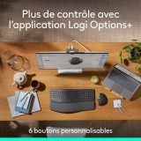 Logitech MX Ergo S. Contrôleur de pointage à ressort sans fil - Achetez au meilleur prix au Maroc | MajesTech