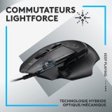 Logitech G502X Noir - Souris Gaming Prix Maroc | MajesTech