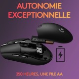 Logitech G305 Lightspeed Noir - Acheter au Maroc | Prix MajesTech