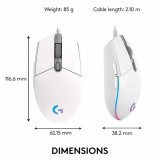 Logitech G102 Blanc - Acheter au Maroc | MajesTech
