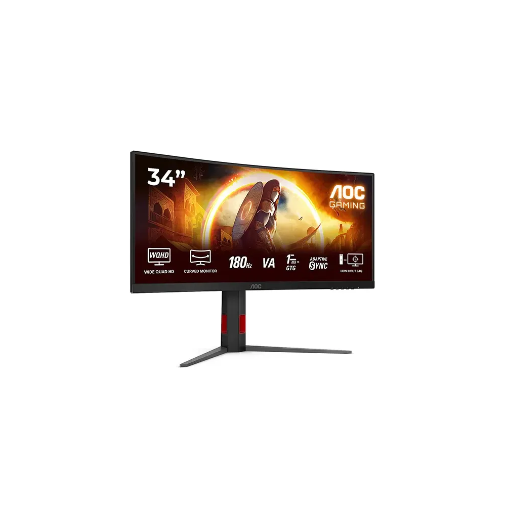 AOC CU34G4 34″ 180Hz VA UWQHD : Acheter en Maroc | MajesTech