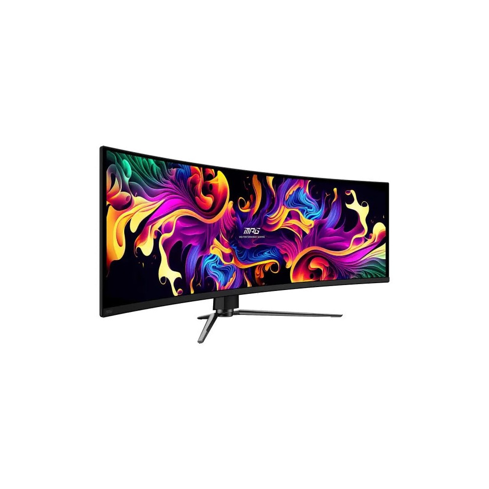 Écran Gamer MSI 491CQP QD-OLED 49″ 5K 144Hz Dual QHD | Prix Maroc | Acheter | MajesTech