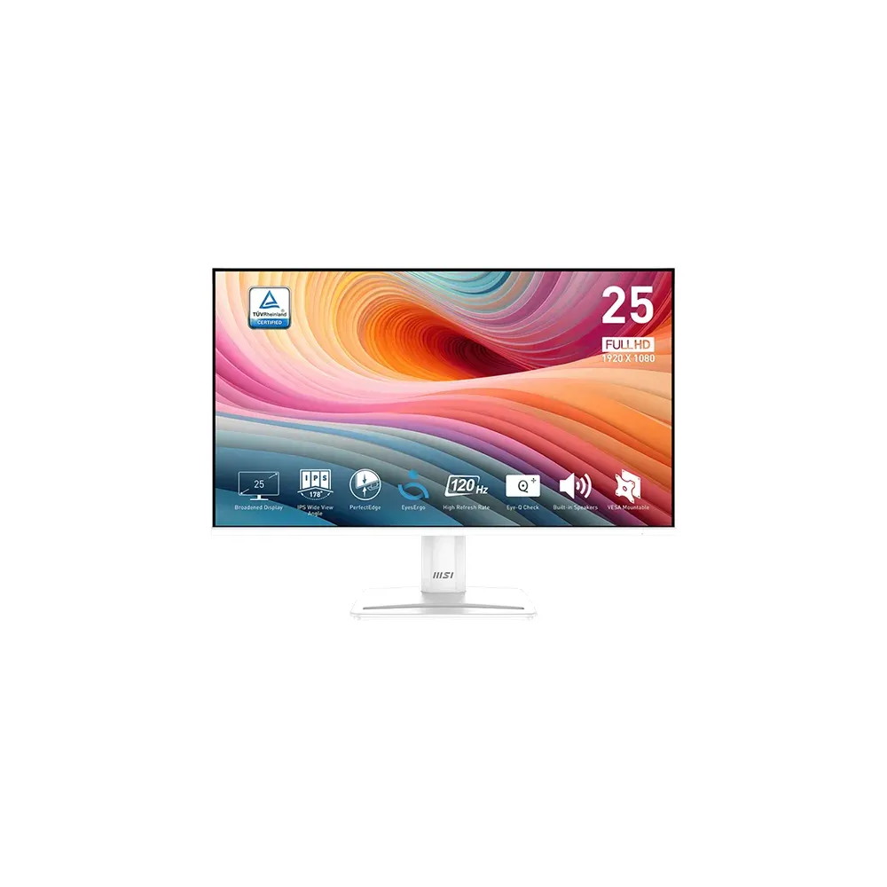 MSI PRO MP251W E2 24.5" 120Hz IPS FHD - Acheter | MajesTech