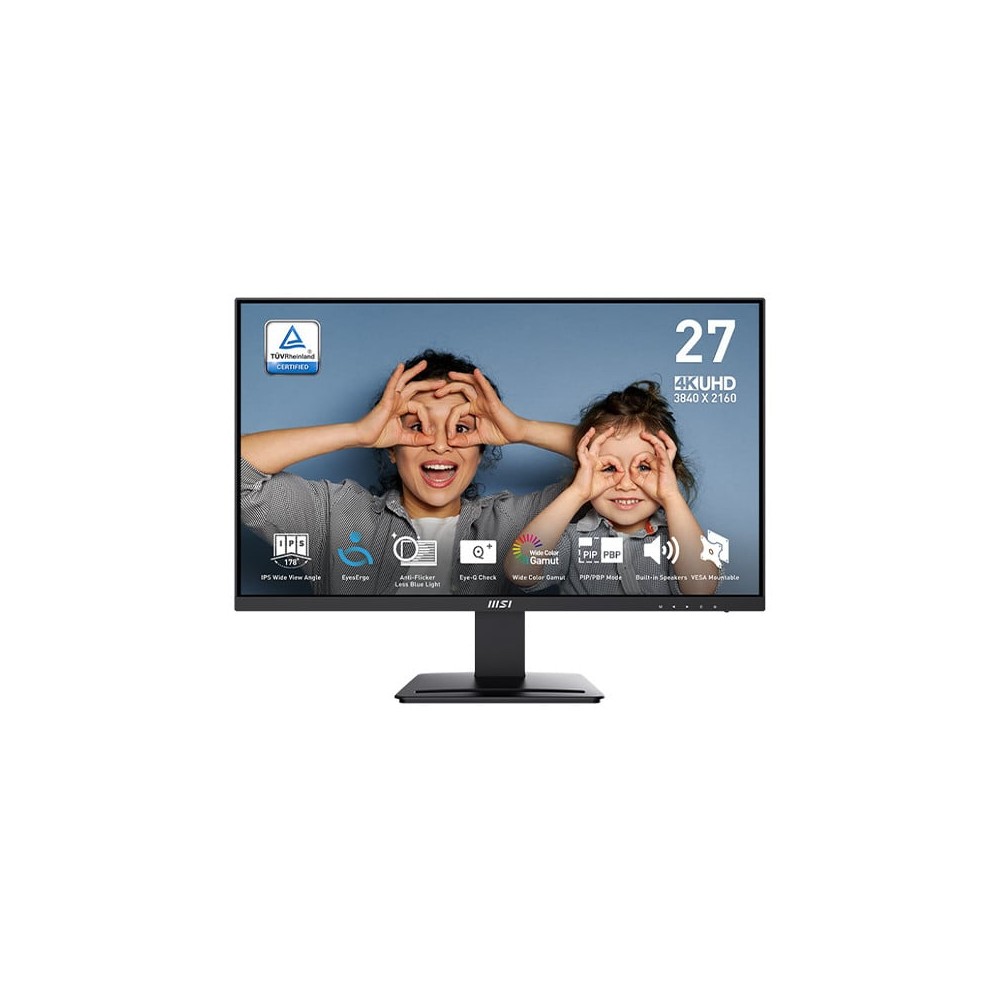 MSI PRO MP273U 27" IPS 60Hz 4K - Acheter au Maroc | MajesTech