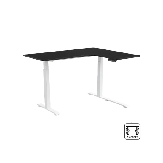 NOVA T010 SHELF Blanc + Tableau de coin 140x60cm Prix Maroc | MajesTech