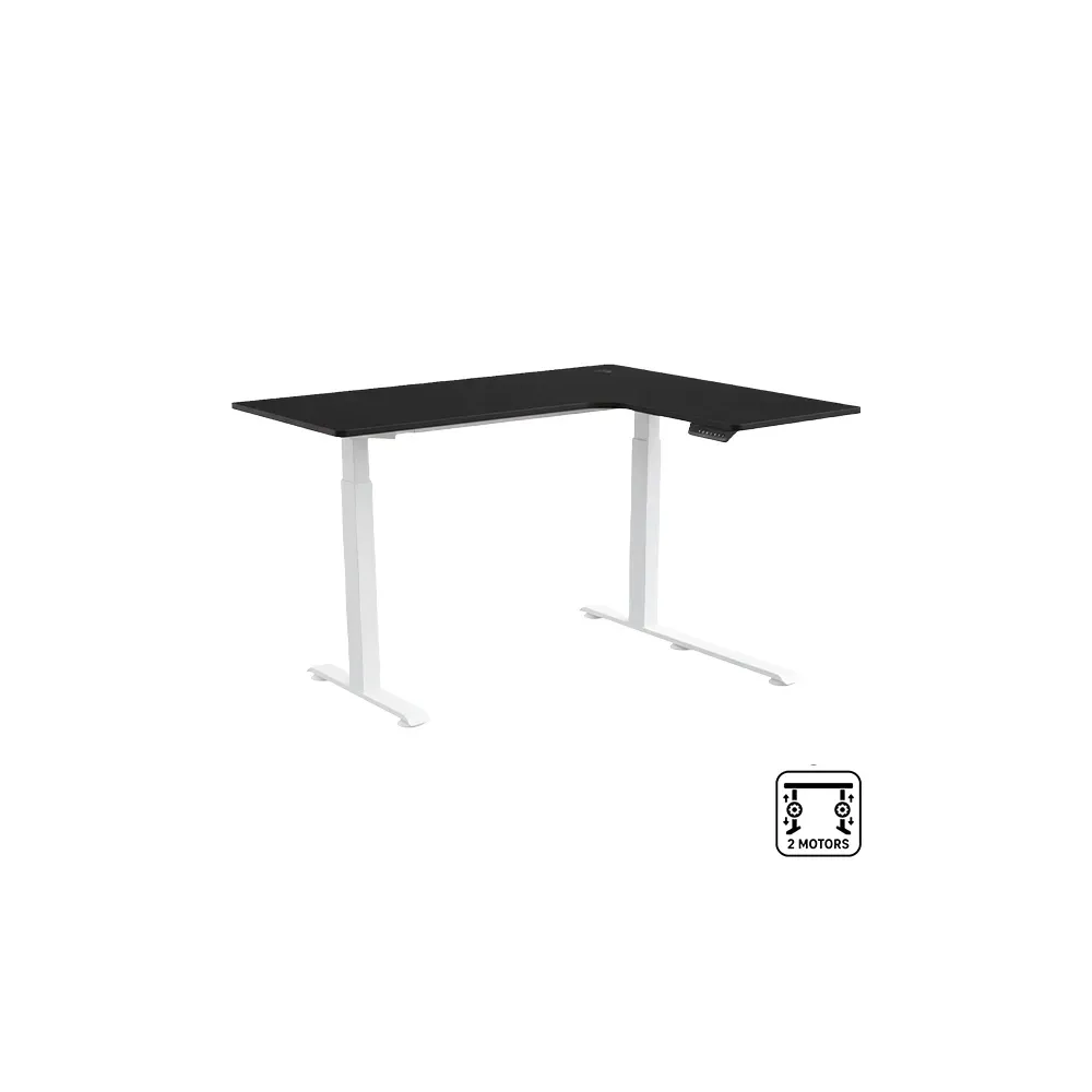 NOVA T010 SHELF Blanc + Tableau de coin 140x60cm Prix Maroc | MajesTech